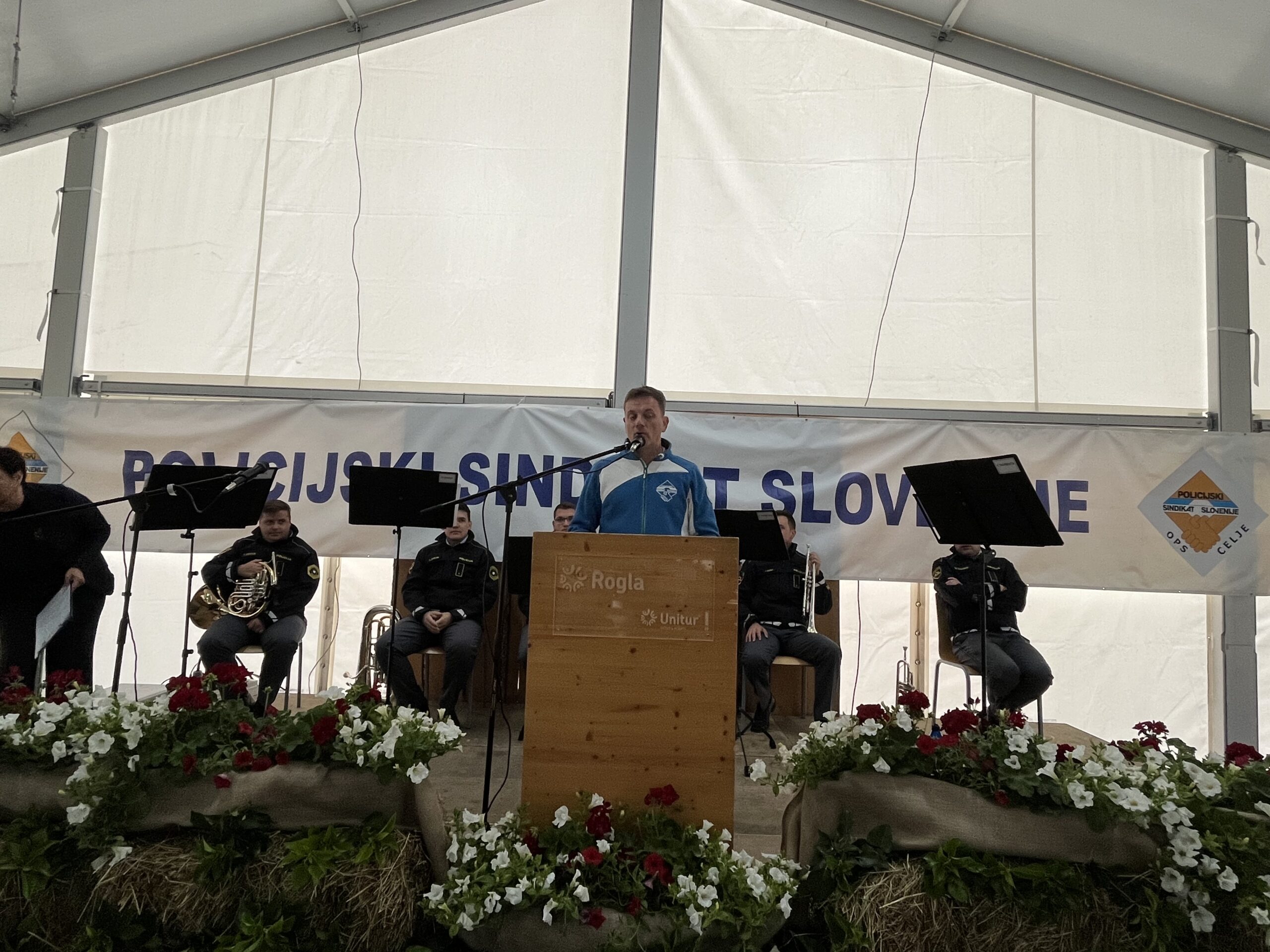 Predstavnici Udruženja i predstavnici Sindikata SIPA na obilježavanju godišnjice Policijskog sindikata Slovenije
