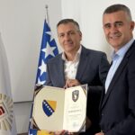 Sarajevo osiguranje d.d. Sarajevo – zahvalnica za podršku Udruženju